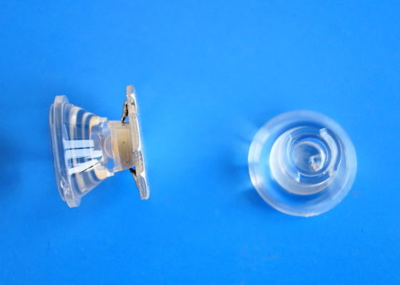 20mm Diameter Led Optics Lenses 5 Degree PMMA 1w 3w High Power 93%  Transmittance
