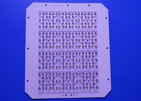 Tableau de circuits imprimés LED 3030 SMD personnalisé 120W 144 LED pour module de lampe de rue LED avec lentille LED 5050SMD