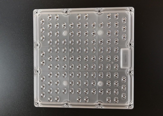 TYPE 2-M 112 LED 3030 SMD Lentille optique 60w 80w 100w 175X175MM Streetlight Array Lentille PC