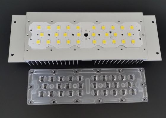 7070 SMD Module de trottoir PC Lens Street Light Module 50W-120W avec 158x103 degrés TYPE2-M
