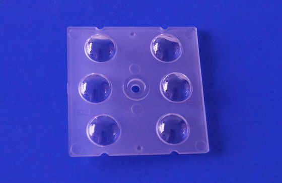 6 LED 5050SMD PC LED Lens Array 90 degree High bay light multi lens array