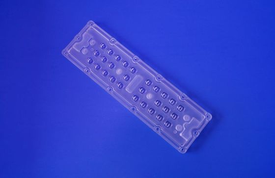 28 LED 3030 SMD LED Lens With Wide Angle 80x150 Degree For Streetlight Retrofit Kits