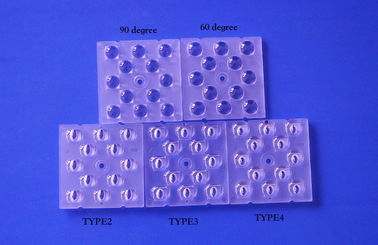 12 DANS 1 60/90/TYPE2/TYPE LENTILLE de 3/TYPE4 5050 LED pour le réverbère de 3030 SMD