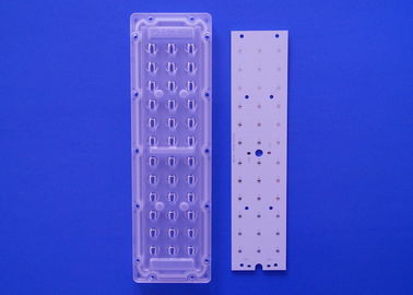 couverture de lentille menée verticale de réverbère 30Watt 3X12 36 LED 3030 PC asymétrique de 3535 SMD