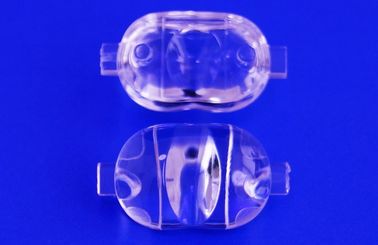Lentille asymétrique de LED, lentille optique menée pour le montage de réverbère