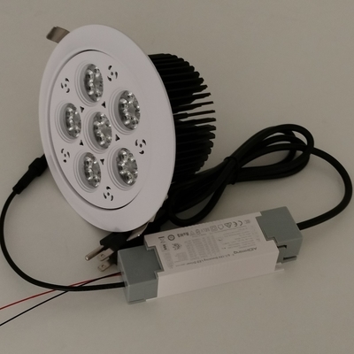 40w 36 degrés 3000K-9000K IP20 LED Downlight Spotlight avec éclairage intérieur du conducteur