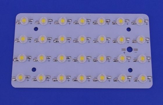 Module de carte de circuits imprimés LED SMD en aluminium de 28 W avec angle de faisceau de 90x120 degrés pour éclairage de rue