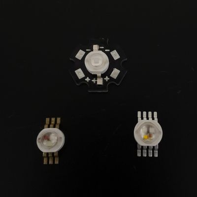 130LM 2900K - 3200K 1w High Power LED Warm White Bridgelux Chip for Street Light