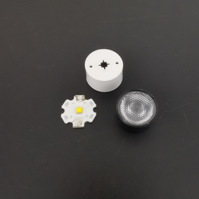 Lentille à LED unique PMMA, Lentille optique à LED pour SMD 3535 LED