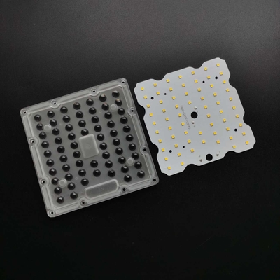 150lm/w 50w SMD3030 Square LED Module Led Street Light Lens Pour la lumière de la rue à LED