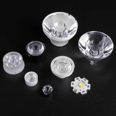 lentille de la puissance LED de 30x60degree 15mm Collimatorl avec le support noir pour l'éclairage mené