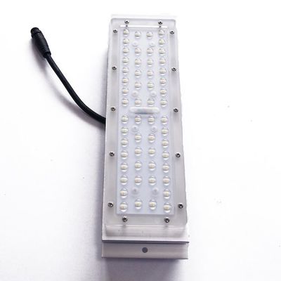 50W SMD 3030 Modul Led Lens , 56 In 1 Led Street Light Lens Optical Grade PC Lens