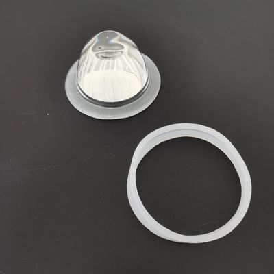 100w Led Lens Led Diffuser Lens Metal Holder Silicon Gasket ROHS