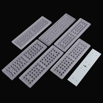 Réseau de lentilles LED 56 W avec joint en silicone et angles de faisceau multiples