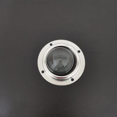 50Mm Led Glass Lens , Road Lamp / Led Street Light Module With Metal Holder