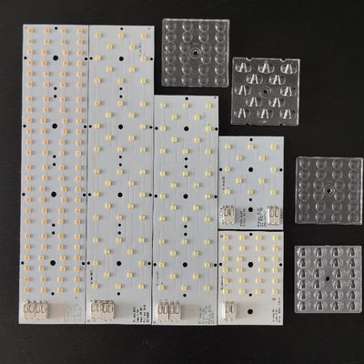 Carte PCB LED SMD adaptée aux besoins du client pour le module d'éclairage extérieur de tunnel de jardin d'autoroute de route de lumière d'inondation de réverbère