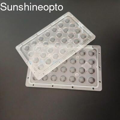 Carte PCB LED SMD 3030 personnalisée pour modules d'éclairage LED 35-50 W avec angle de faisceau de 90 degrés et lentille optique PC