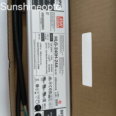 Alimentation LED à courant constant 240W 24V IP65 étanche pour éclairage de grande hauteur et extérieur
