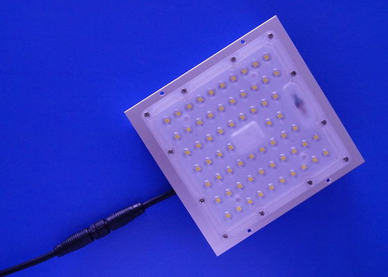 64 LED Square Lighting LED Street Light Module 3030 SMD 50W Module 60 / 90 Degree