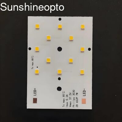 7W SMD 3030 LED PCB Board Lentille sur mesure 50x50mm pour module de lampadaire LED