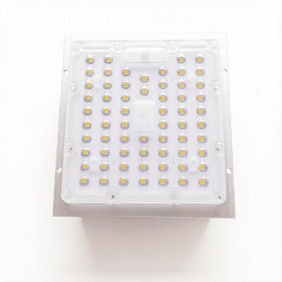 Module de lentille LED carré 90 ° 3030, lentille PC optique 64 LED avec PCB en aluminium, fabricant OEM/ODM