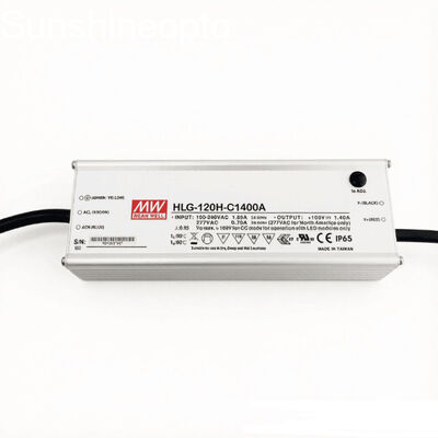 Alimentation LED à courant constant avec driver Meanwell 120W étanche et boîtier en aluminium