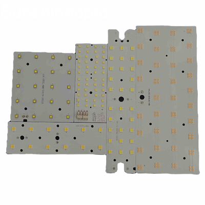 PCB en aluminium fait sur commande de fabricant de carte PCB de SMD LED avec la taille minimum de trou de cuivre de 1oz 0.2mm