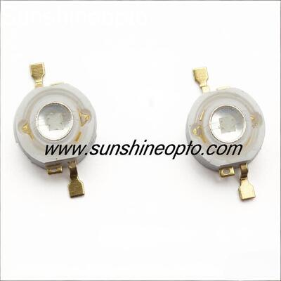 3W LED haute puissance verte 520-530nm 160-180lm émetteur LED haute luminosité pour l'éclairage de scène