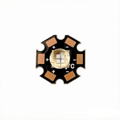 LED bleue haute puissance 9W 450-460nm avec angle de faisceau de 90 degrés LED haute efficacité