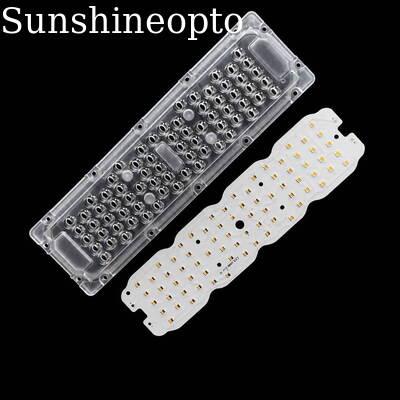 module de réverbère de 60W 72pcs SMD 3030 LED avec l'angle de faisceau de 80×150 degrés