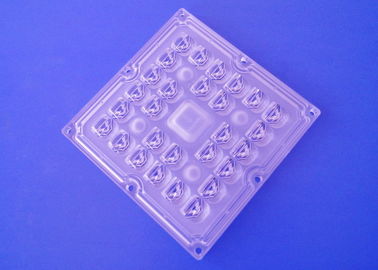 Rangée 28 de lentille de 3535 SMD LED dans 1 angle de faisceau carré de degré du module 100X60 pour 30w-50w