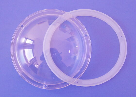 couverture en plastique transparente 168MM Dia With Gasket de 200W 300W LED