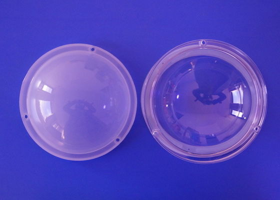 200W 300W Transparent Plastic LED Cover 168MM Dia With Gasket