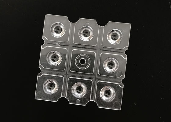 30 Degree PMMA Square LED Lens Array SMD5050 High Power Small Size