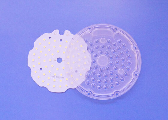 La mini taille a mené des lentilles d'optique 120 module mené de l'angle 50W 3030 de degré pour la lumière élevée de baie