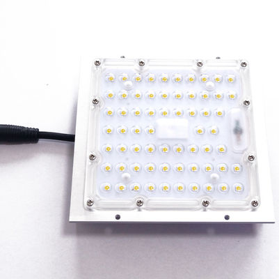 Kits de conversion pour lampadaire LED SMD3030 de forme carrée 50W 150lm/W avec joint en silicone pour éclairage extérieur