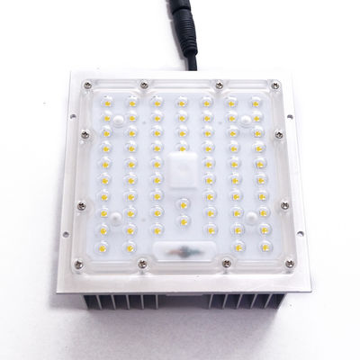 Square Shape SMD3030 LED Street Light Retrofit Kits 50w 150lm/W with Silicone Gasket for Outdoor Lighting