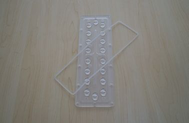 rangée de lentille de réflecteur menée par PC optique pour le degré de la lampe 154 x 79 de route