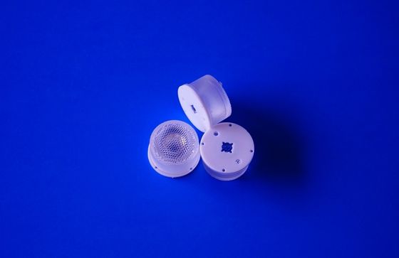 Lentille de collimateur LED de 22 mm imperméable à l'eau 45 degrés Lentille optique PMMA pour projecteur LED