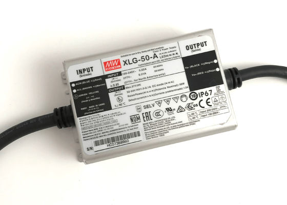 MEAN WELL XLG-50-A Pilote LED 50 W à puissance constante 1000 mA réglable 0,53-2,1 A 22-54 V.