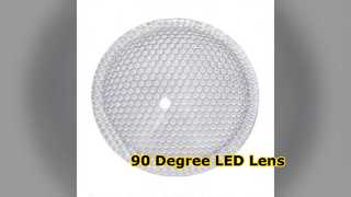 Lentille LED 90 degrés pour 1W 3W Edison SSC
