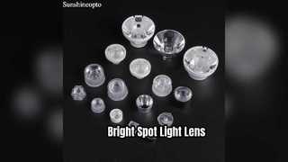 Lentille de spot LED, angle de faisceau de 60 degrés