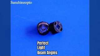 Le plus petit objectif LED 3535, faisceau 30 45 60 90