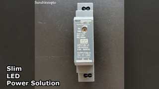 Alimentation LED 12V 15W Rail DIN mince