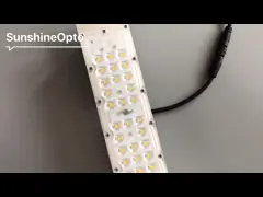 La rangée menée 28 de lentille de SMD 5050 en 1 degré 80x150 a mené la lentille pour le réverbère